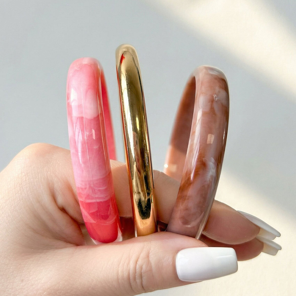 Bracelets Nomade – Set de 3 bracelets colorés